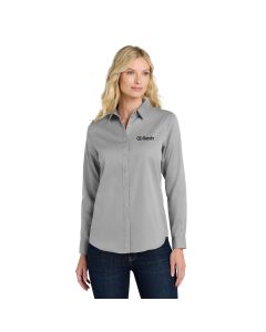 Port Authority - Ladies Long Sleeve SuperPro React Twill Shirt