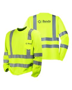 Majestic - Class 3 Long Sleeve Safety T-Shirt