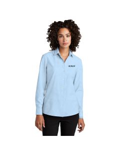 MERCER+METTLE - Women&#039;s Long Sleeve Stretch Woven Shirt